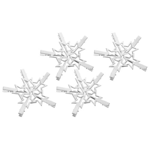 TOGEVAL 20 Stück Teiliges Metall Haarspangen Sternform Stabile Haarklammern für Damen und Mädchen Dekorative Langlebige Haarklammern zum Fixieren von Stirnfransen und Strähnen von TOGEVAL