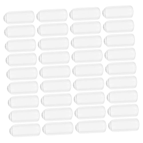 TOGEVAL 200 Stück Gummi Endkappen für Stirnbänder Innendurchmesser Passend für Haarreifen Rutschfeste Schutzkappen für DIY Haarreif Zubehör Flexibel und Langlebig Einsetzbar von TOGEVAL