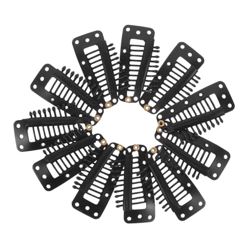 TOGEVAL 20pcs Haarstyling -clips Für Erweiterungen Und Perücken Sichern Haarstückclips Für Und Mädchen Mini -haarklammern Hutfixe Clips von TOGEVAL