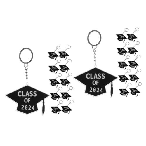 TOGEVAL 22 Stück Schlüsselanhänger Schlüsselanhänger Schlüsselanhänger Schlüsselanhänger Für Autoschlüssel Tasche Schlüsselanhänger Anhänger Graduierung Schlüsselanhänger Grad von TOGEVAL