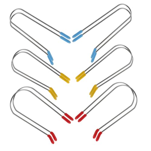 TOGEVAL 24 Stück Teiliges Hot Roller Sicherungsklammern Ersatzclips für Beheizte Lockenwickler Haarstyling Zubehör für Damen Herren von TOGEVAL