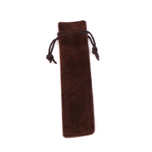 TOGEVAL 25 Stück Teiliges Doppelseitige Waschbare Flanell Beutel mit Kordelzug Federmäppchen für Stifte und Bleistifte Atmungsaktiv Strapazierfähig mit Praktischem Verschluss als Geschenk von TOGEVAL