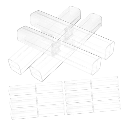 TOGEVAL 25 Stück Teiliges Transparentes Stifteetui Quadratische Kleine Schreibwaren Aufbewahrungsbox Leichte Transparente Verpackung Stilvolles für Büro Schule Geburtstag Präsentation TOGEVAL 25 Stück Teiliges Transparentes Stifteetui Quadratische Kleine Schreibwaren Aufbewahrungsbox Leichte Transparente Verpackung Stilvolles für Büro Schule Geburtstag Präsentation von TOGEVAL