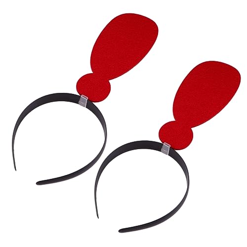 TOGEVAL Lustige Haarband-requisiten Mit Punkten Für Jungen Und Mädchen Erwachsene Fotoautomaten-zubehör von TOGEVAL