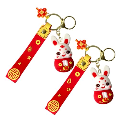 TOGEVAL Schlüsselanhänger Schlüsselanhänger Unikat Jahresgeschenk Kawaii Charm Für Taschenaccessoire von TOGEVAL