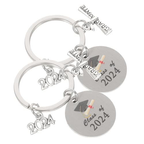 TOGEVAL 2stücke Abschluss Schlüsselanhänger Erinnerungsstücke Für Graduierung Praktische Souvenirs Für Und Familie Als Schulabschlusses von TOGEVAL