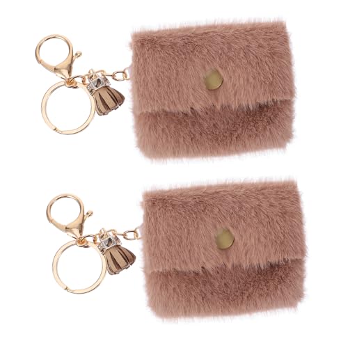 TOGEVAL 2stücke Schlüsselanhänger Mit Ring Mini-Tasche Schlüsselanhänger Taschenanhänger Aus Strapazierfähigem Material Für Täglichen Gebrauch Geschenk Geeignet von TOGEVAL
