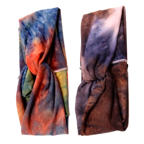 TOGEVAL 2stücke Bohemian Haarband Mit Breitem Sportliches Und Farbenfrohes Stirnband Für Yoga Laufen Fitness Und Schnelltrocknendes Material Für Optimalen TOGEVAL 2stücke Bohemian Haarband Mit Breitem Sportliches Und Farbenfrohes Stirnband Für Yoga Laufen Fitness Und Schnelltrocknendes Material Für Optimalen von TOGEVAL