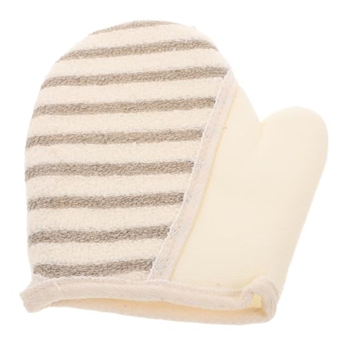 TOGEVAL 2stücke Hochwertige Leinen-duschhandschuhe Exfolierende Körperpeeling-handschuhe Für Gründliche Hautreinigung Und Entfernung Abgestorbener Hautzellen Für Männer Und von TOGEVAL