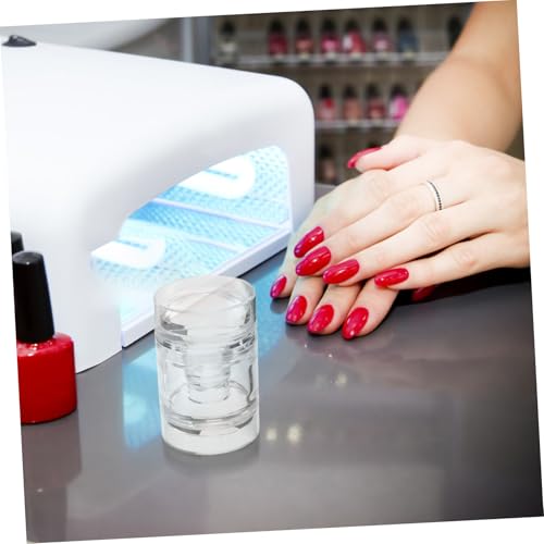 TOGEVAL 2stücke Nagel Stempel Silikon Nagel Stempel Werkzeug Weicher Jelly Stamper Für Kreative Maniküre Und Nagelkunst Für Zuhause Und Salons von TOGEVAL