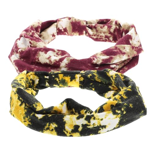 TOGEVAL 2stücke Tie-dye Stirnbänder Für Damen Und Herren Elastische Rutschfeste Sporthaarbänder Für Yoga Fitness Laufen Und Outdoor-aktivitäten Atmungsaktiv Und Komfortabel TOGEVAL 2stücke Tie-dye Stirnbänder Für Damen Und Herren Elastische Rutschfeste Sporthaarbänder Für Yoga Fitness Laufen Und Outdoor-aktivitäten Atmungsaktiv Und Komfortabel von TOGEVAL