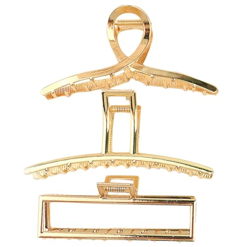 TOGEVAL 3 Stück Große Haarklammern aus Langlebigem Rutschfeste Krallenklemmen für Dickes Langes Haar Dekorative Haarclips für Damen für Alltag und Vielseitige Stylings von TOGEVAL