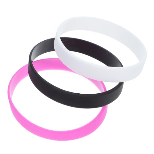 TOGEVAL 3 Stück Silikon Armbänder für Damen und Herren Dehnbare Flexible Sportarmbänder in und Vielseitig für Alltag Partys Outdoor Events und Geschenke TOGEVAL 3 Stück Silikon Armbänder für Damen und Herren Dehnbare Flexible Sportarmbänder in und Vielseitig für Alltag Partys Outdoor Events und Geschenke von TOGEVAL
