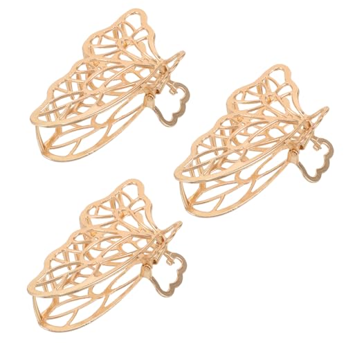 TOGEVAL 3 Stück Teiliges Schmetterlings haarspangen mit Starker Fixierung Flexible Langlebige Haarklammern für Damen und Mädchen Eleganter Haarschmuck für Alltag und Besondere Anlässe von TOGEVAL