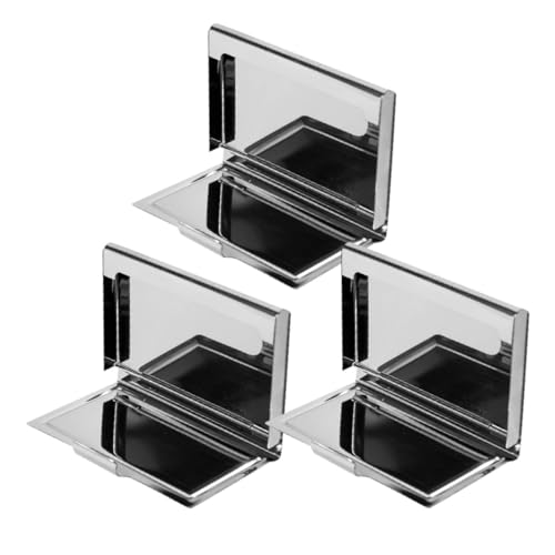 TOGEVAL 3 Stück Visitenkartenetui Teilig Business Card Holder Metall Kartenetui Organizer für Meetings und Geschäftsreisen Leicht Tragbar Modern Design von TOGEVAL