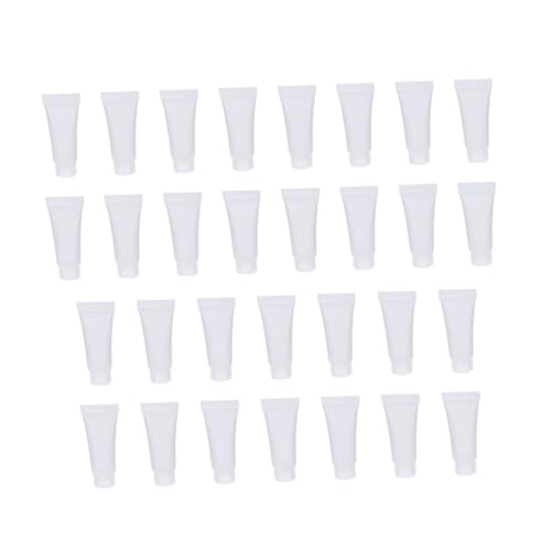 TOGEVAL 30 Stück Kosmetik Reisebehälter Frosted Flasche Leere Dispenser für Lotion Handcreme und Flüssigseifen für Reisen und Unterwegs von TOGEVAL