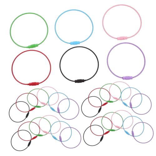 TOGEVAL 30St Schlüsselanhänger Schmuck Reifen Schlüsselanhänger für Autoschlüssel multifunktions schlüsselanhänger multifunktionaler schlüsselanhänger Keyring kompakter Schlüsselanhänger von TOGEVAL