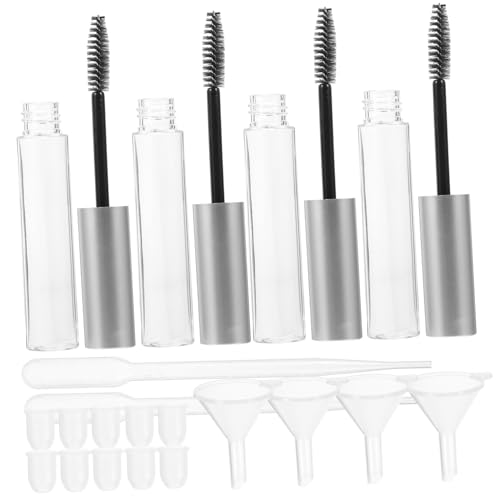 TOGEVAL 32 Stück Teiliges Mascara Tube mit Nachfüllflaschen Trichter und Pipetten Leere Wiederverwendbare Mascara Flaschen DIY Leicht Auslaufsicher Geeignet für Make up und Tägliche von TOGEVAL