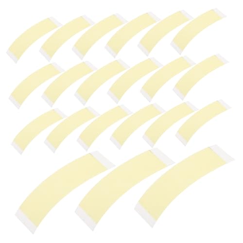 TOGEVAL 36 Stück Toupee Haarverlängerungsbänder Doppelseitig Klebend Unsichtbar Schweißfest für Männer Haarersatz Natürliche Befestigung für Perücken Extensions von TOGEVAL