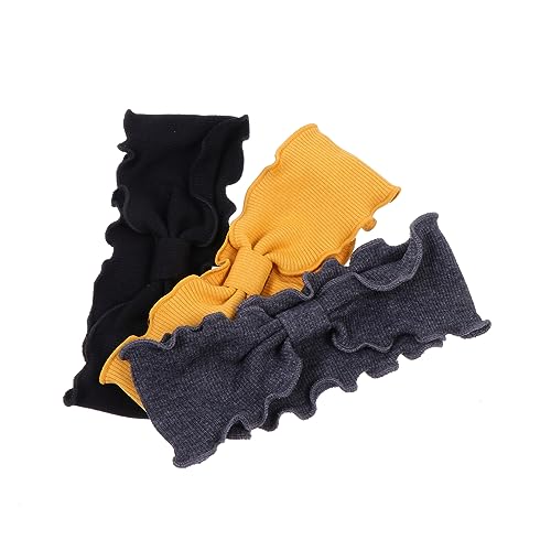 TOGEVAL 3stücke Yoga Stirnbänder Mit Gewellten Kanten Für Damen Übungsstirnbänder Haarbänder Mit Schleife Für Yoga Kopfbedeckung Für Damen TOGEVAL 3stücke Yoga Stirnbänder Mit Gewellten Kanten Für Damen Übungsstirnbänder Haarbänder Mit Schleife Für Yoga Kopfbedeckung Für Damen von TOGEVAL