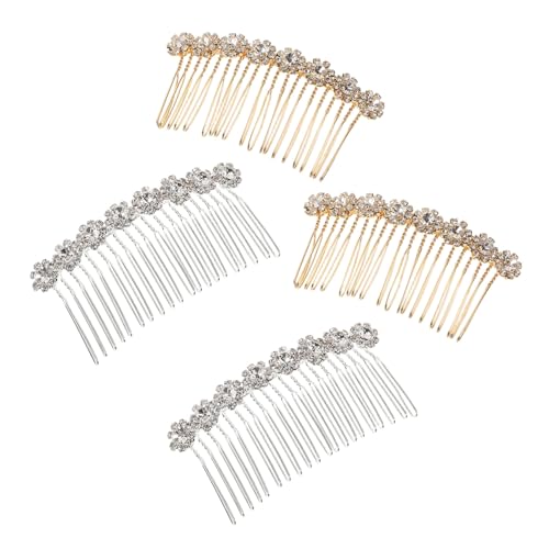 TOGEVAL 4 Stück Funkelnde Kristallblumen Haarclips Silber und Gold Haaraccessoires für Hochzeiten Partys und Besondere Anlässe für und Mädchen TOGEVAL 4 Stück Funkelnde Kristallblumen Haarclips Silber und Gold Haaraccessoires für Hochzeiten Partys und Besondere Anlässe für und Mädchen von TOGEVAL