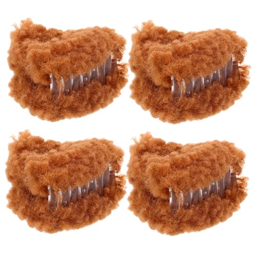 TOGEVAL Entzückende Plüsch-katzenohr-haarspange Flauschige Clips Für Frauen Und Mädchen Haarspangen Seitliches Design von TOGEVAL