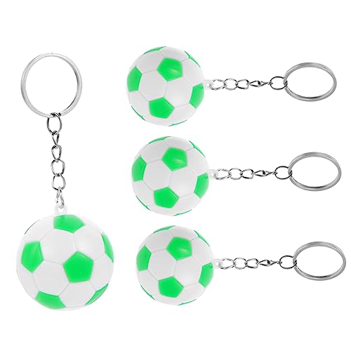 TOGEVAL 4stücke Fußball Schlüsselanhänger Kreative Rucksack Dekoration Für Jungen Mitgebsel Für Partys Und Als Schlüsselring Für Taschen Und Autos TOGEVAL 4stücke Fußball Schlüsselanhänger Kreative Rucksack Dekoration Für Jungen Mitgebsel Für Partys Und Als Schlüsselring Für Taschen Und Autos von TOGEVAL