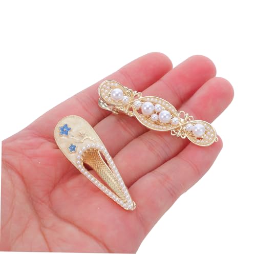 TOGEVAL 4stücke Vintage-haarspange Harz Blumenspange Mini Mit Retro-design Haarspangen Für Damen Im Floralen Palast-stil Haarspangen Für Hochzeit Geburtstagsparty Und Alltag Leichte von TOGEVAL