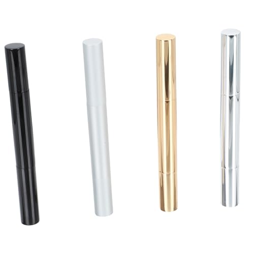 TOGEVAL 4Stücke Leere Makeup Röhrchen für Lip Gloss Rotierende Behälter Kosmetische Spender für Lippenpflege und Augenbrauenwachstum von TOGEVAL