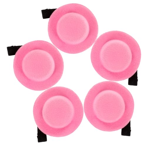 TOGEVAL 5stücke Dekorative Haarspangen Mini Hut Haarspangen Miniatur Hut Mädchen Haarschmuck Für Kleine Mädchen von TOGEVAL