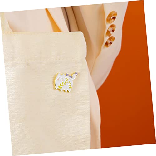 TOGEVAL 5 Stück Teiliges Cartoon Broschen aus Langlebiger Legierung Einzigartige Tier Anstecker für Kleidung Taschen Hüte Accessoires Hautfreundlich und Sorgfältig Poliert von TOGEVAL