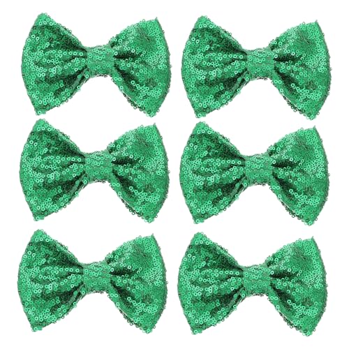 TOGEVAL 6 Stück Kopfschmuck Schleifen für Kinder Selbstgemacht Haarschmuck Bunte Haarnadeln mit Schleifen für Kleidung Schuhe und Taschen Einfach Anzubringen und Abzunehmen von TOGEVAL