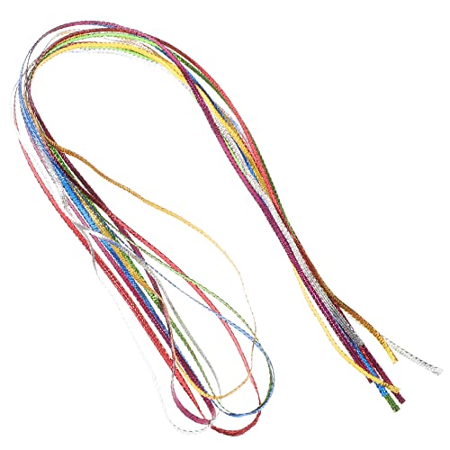 TOGEVAL 6 Stück Teiliges Buntes Haarflechtseil Geflochtene Haarschmuckbänder für Mädchen Leichtes Glattes Stylingzubehör zum Einflechten und Dekorieren von Zöpfen von TOGEVAL