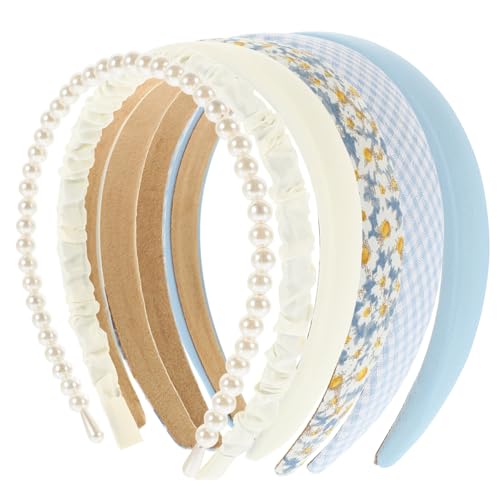 TOGEVAL 6 Stück Teiliges Haarband Set für Damen Minimalistisches Accessoire für Partys Vielseitig Einsetzbar Rutschfest Hochwertigem Material Gefertigt von TOGEVAL