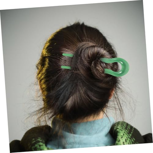 TOGEVAL 6 Stück Teiliges Vintage Haarforken U förmige Haarnadeln für Damen Stabile Haarklammern für Dutt und Dickes Haar Leichtes Design Geeignet für Verschiedene Frisuren und Festes von TOGEVAL