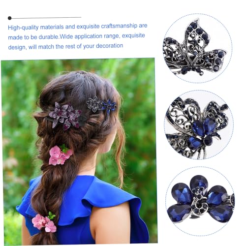 TOGEVAL 6 Stück Teiliges Vintage Haarschmuck aus Legierung mit Floralen Haarklammern Modische Haarklammern für Mädchen Stilvolle Haarschmuck Accessoires für Party und Alltag von TOGEVAL