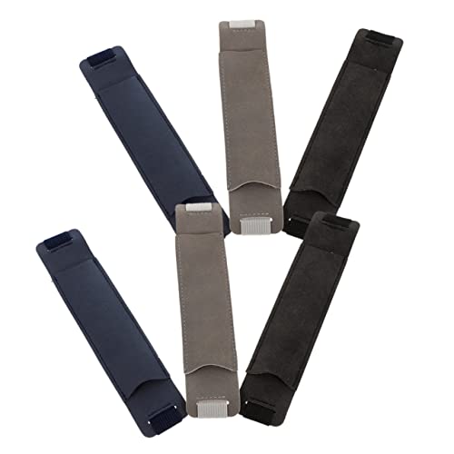 TOGEVAL 6stücke Stifthalter Aus Leder Mit Gummiband Für Notizbuch Stifthülle Zum Schutz Von Einzelstiften Praktische Stifttasche Für Meetings Und Kurse von TOGEVAL