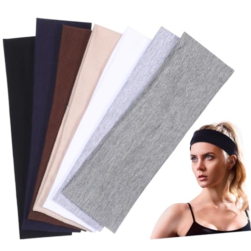 TOGEVAL 7 Stück Elastisches Teiliges Yoga Stirnband für Damen und Herren Schweißabsorbierend Rutschfest Atmungsaktiv Vielseitig Einsetzbar für Fitness Laufen Radfahren und Yoga TOGEVAL 7 Stück Elastisches Teiliges Yoga Stirnband für Damen und Herren Schweißabsorbierend Rutschfest Atmungsaktiv Vielseitig Einsetzbar für Fitness Laufen Radfahren und Yoga von TOGEVAL