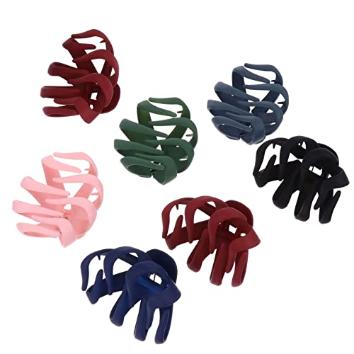 TOGEVAL 7 Stück Teiliges Haarklammer Octopus Haarkralle Große Haarklammern Rutschfest für Dickes Haar Geeignet Modisches Haarspangen Accessoire für Damen und Besondere Anlässe von TOGEVAL