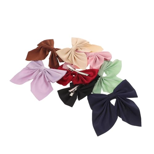 TOGEVAL 8 Stück Teiliges Haarschleifen Mädchen und Frauen Farbige Stoff-haarclips mit Alligator-clip Komfortabel Schlicht und Modisch für Schule Freizeit und Alltag Vielseitige TOGEVAL 8 Stück Teiliges Haarschleifen Mädchen und Frauen Farbige Stoff-haarclips mit Alligator-clip Komfortabel Schlicht und Modisch für Schule Freizeit und Alltag Vielseitige von TOGEVAL