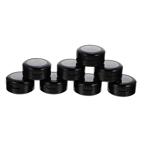 TOGEVAL Lidschatten Kasten 8 Stücke Kosmetik Organizer für Lidschatten Rouge und Grundierung Schminketui für Zuhause und Reisen Praktischer Lidschattenhalter von TOGEVAL