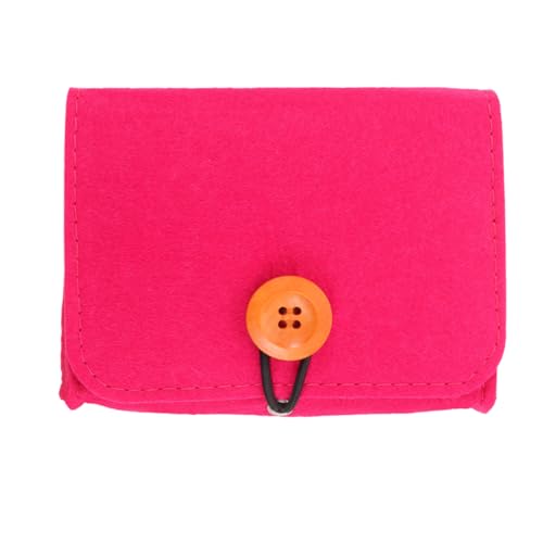 TOGEVAL Ätherische Öle Tragetasche aus Filz Kompakt und Leicht Schützende Aufbewahrungstasche für Runde Glasflaschen Tragbarer Organizer für Aromatherapie Praktische Flaschentasche von TOGEVAL