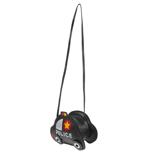 TOGEVAL Schwarzes Auto-Design Und Modische Umhängetasche Für Mädchen Aufbewahrungstasche Stilvolles Spielzeug-Accessoire Für Jungen Mädchen Und Kleinkinder von TOGEVAL