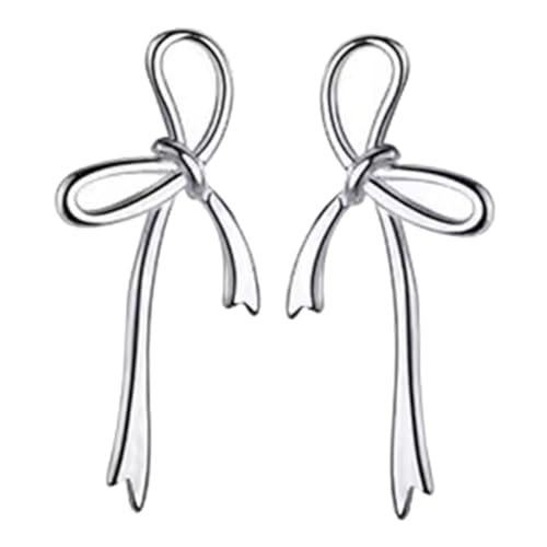 TOGEVAL Band-ohrring-set Mini-schleifen-ohrringe Für Damen Leichte Und Modische Schleifen-ohrringe Aus Sterlingsilber TOGEVAL Band-ohrring-set Mini-schleifen-ohrringe Für Damen Leichte Und Modische Schleifen-ohrringe Aus Sterlingsilber von TOGEVAL