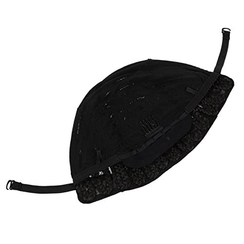 TOGEVAL Biegsame Geflochtene Haarnetz Kappen für Perücken Elastische Basis für Haarverlängerungen für Damen und Herren Atmungsaktiv und Hautfreundlich von TOGEVAL