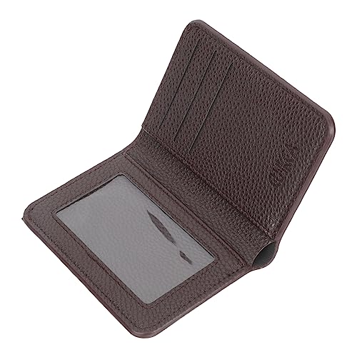 TOGEVAL Kompakte Pu Geldbörse Für Herren Bifold Wallet Mit Münzfach Kartenhalter Und Geldscheinfach Praktische Brieftasche Im Minimalistischen Design Braun von TOGEVAL