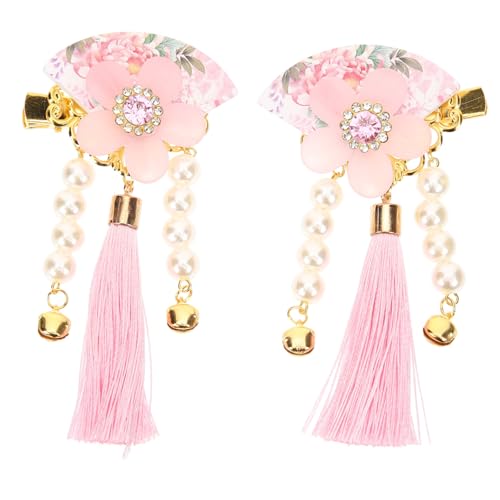 TOGEVAL Blumenfächer Quasten Haarklammer für und Mädchen Japanische Haaraccessoires Rosa für Partys und Besondere Anlässe TOGEVAL Blumenfächer Quasten Haarklammer für und Mädchen Japanische Haaraccessoires Rosa für Partys und Besondere Anlässe von TOGEVAL