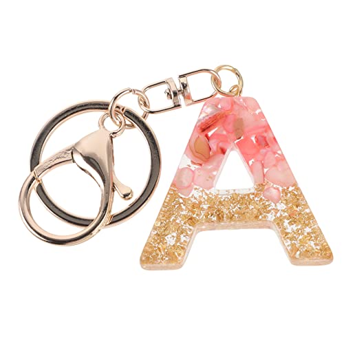 TOGEVAL Letter Keychain Aus Harz Personalisierbarer Schlüsselanhänger Für Handtaschen Rucksäcke Und Autoschlüssel Modisches Für Frauen Handgemachter Mit Einzigartigem von TOGEVAL
