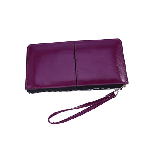 TOGEVAL Brieftasche Clutch Geldbörse Reißverschluss Schnalle Handy Handtasche Hohe Kapazität Umschlag Tasche von TOGEVAL