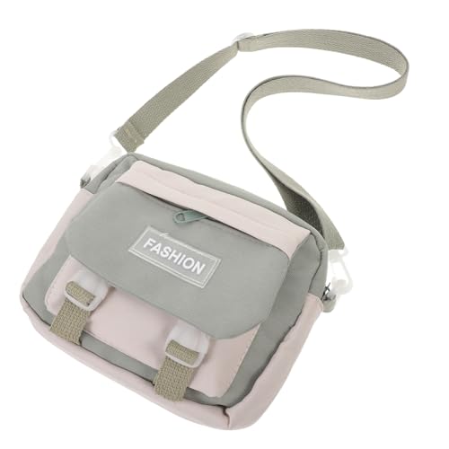 TOGEVAL Canvas Schultertasche Damen Große Umhängetasche aus Hochwertigem Canvas mit Reißverschluss Vielseitig Einsetzbar für Schule Reisen Alltag und Shopping Geräumig und Langlebig von TOGEVAL